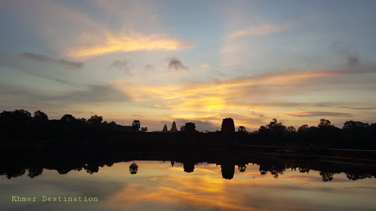 Good morning from Angkor Wat, Cambodia!

#khmerdestination #angkorwat #cambodiatravels #templetours #cycletours #liesuretours #experiencetours #culturetours #historicaltours #activetours #foodietours #tranportationservice #tourguideservice #ethicaltours #familytours
#Cambodia