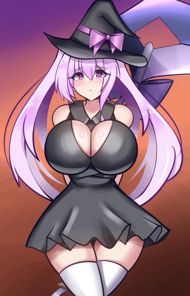 今年のハロウィンイラストを描きました(*ノωノ)
「お、お菓子をくれないと…」 