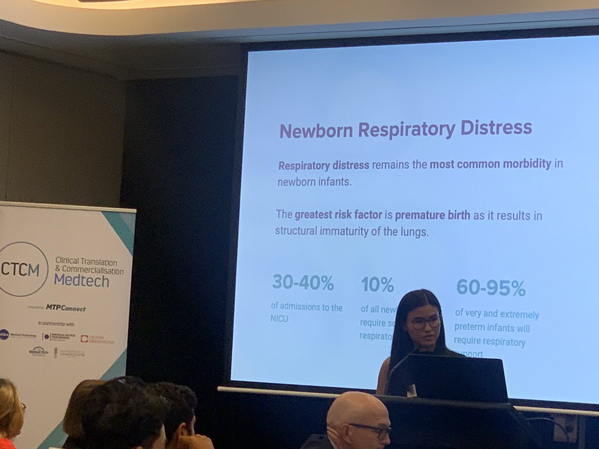 MTPConnect_AUS's tweet photo. Hearing from our #CTCM Round 2 awardees @4DMedicalXV, @VentoraMedical, @VitalTraceHQ, @CathrxL @MDIAustralia & Vivid White - sharing what’s in store for their recently launched medtech projects in a session chaired by @mdpprogram’s Dr Kerstin Schuetz https://t.co/kj9D37mks1
