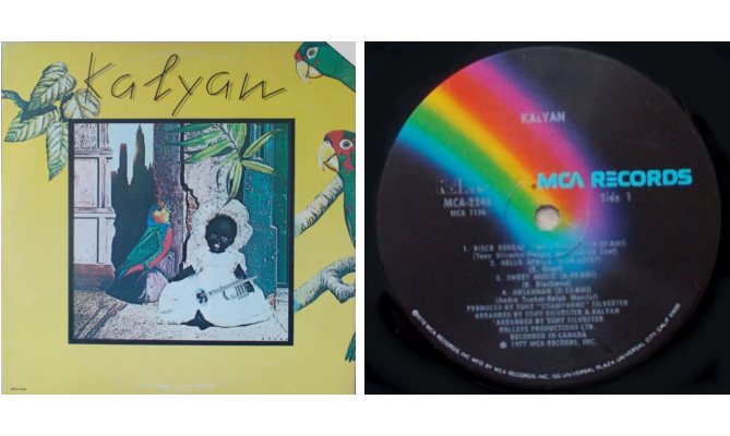 TWorldDesign's tweet photo. Vinyl LP - KALYAN - MCA (1977) 1st Pressing Sample Copy - FREE SHIPPING ►https://t.co/uxbfcw70Xn —#Reggae #etsyvintage #freeshipping #music #Trinidad #vinylrecords #retweet #1970s #disco #vinyladdict #vinylcollector #EtsySEO @BloggersHut #Etsybot  #etsy #shopetsy #FreeShipping https://t.co/ICLTTo9np8