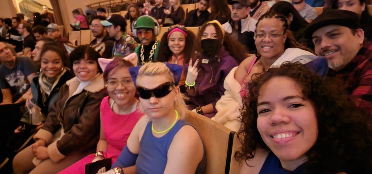 ASTRODYA_'s tweet photo. @ArcadeAngels_ out here at the @sonicsymphtour in Chicago!!  waiting for Act 2 right now, its been an ABSOLUTE BLAST so far!!!! #SonicSymphony https://t.co/qIpCo8BCcU
