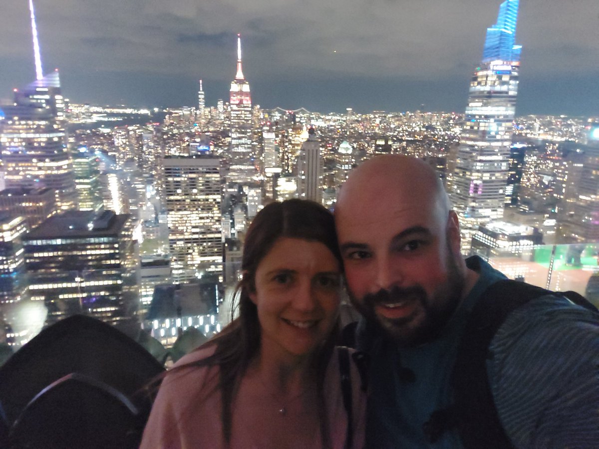 Day exploring the Big Apple over 14 years since we visited.   Different experience reliving the experiences with the kids! Empire State, Central Park bike riding topped off by Rockfeller tonight! #NewYork #holiday