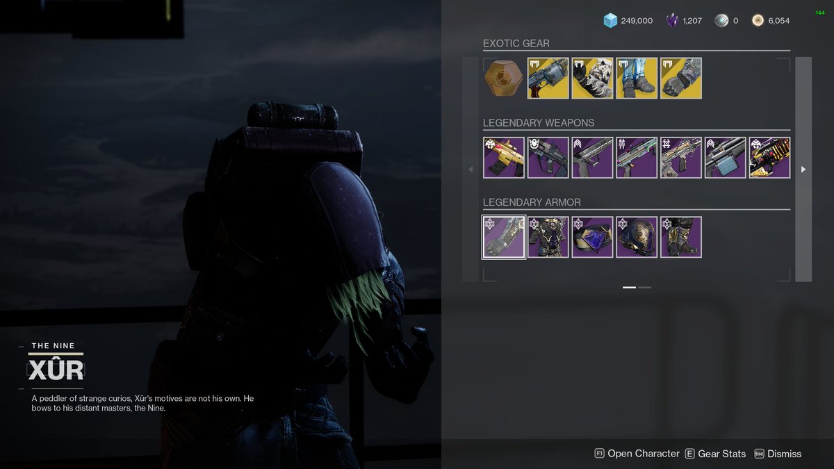 HeyItsHam1's tweet photo. The 4 things I would pick up this week in Destiny 2. The Armor Is Warlock Armor and best stats for PvE. The weapons are great mainly the sniper for next season because PvE damage gets buffed next season for snipers. https://t.co/OXiEsu5M8d