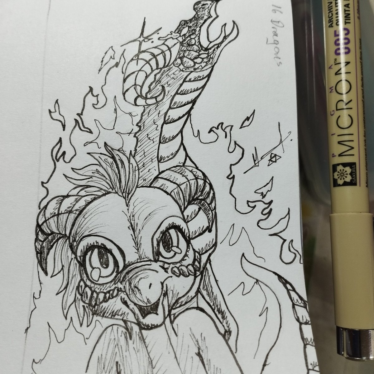 MannyOfHyrule's tweet photo. Uno de los dragones más popus de LoZ... 🤭 #linktober2023 #linktober  #linktoberlegacy #zeldacreators #Inktober #inktober2023  #zelda https://t.co/jsieTCbt1m