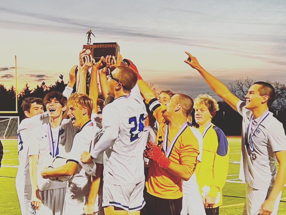 the3701's tweet photo. Congratulations to the CRCS-HCS 2023-2024 varsity soccer team as they earned the Section V Class C2 title this evening, defeating Geneseo 2-1. We could not be more proud! https://t.co/vbU7yOSWhC