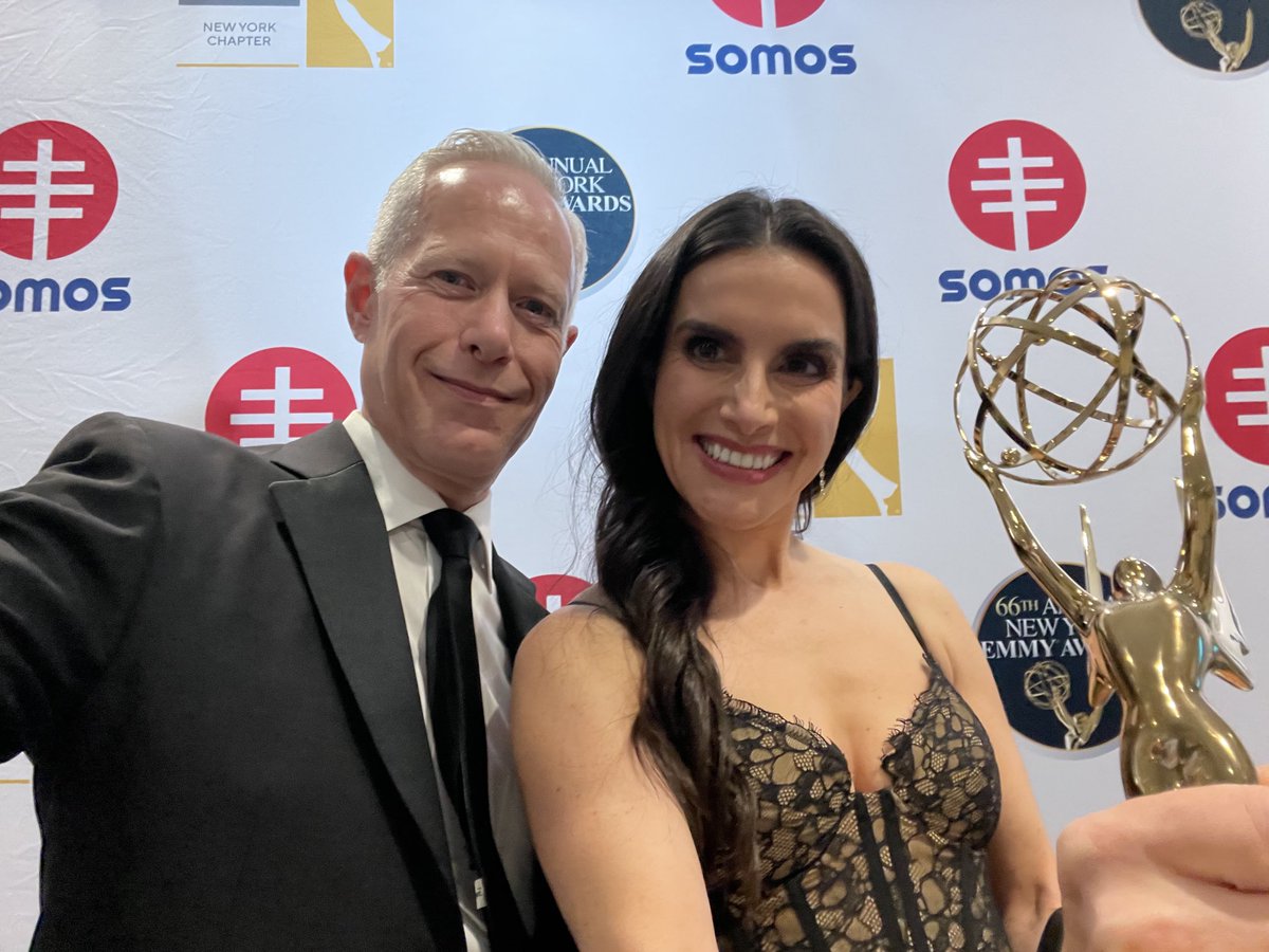 So honored to have won another Emmy with my fantastic, talented partner in crime ⁦<a href="/MarissaAlter/">Marissa Alter</a>⁩