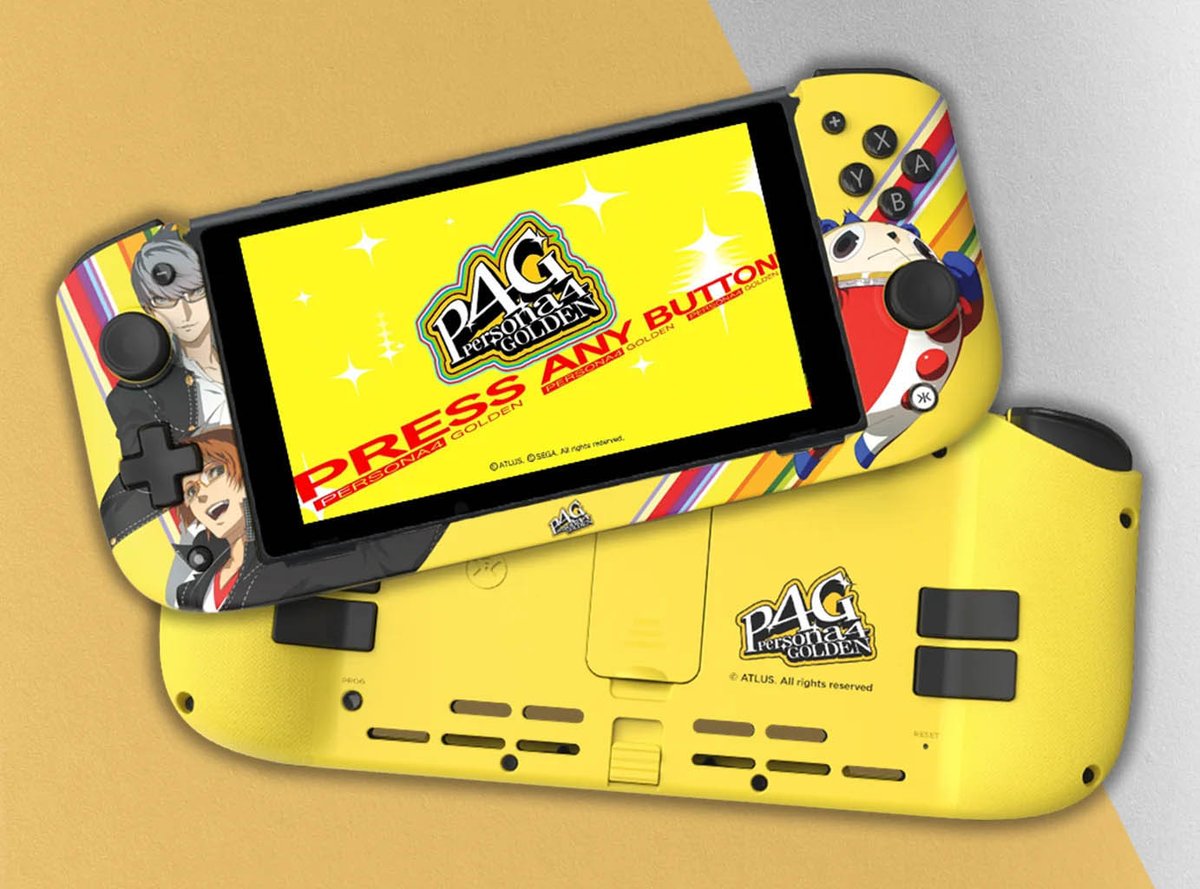 Switch向けのユニークなコントローラ「Nitro Deck」に，「ペルソナ4 ザ 