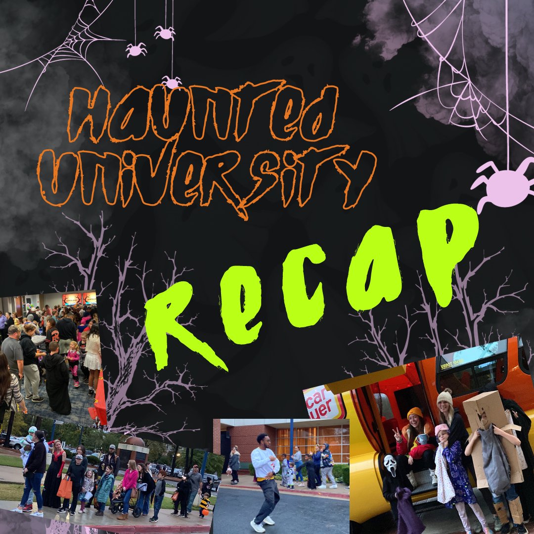 UAFSCACE's tweet image. Haunted University '23 Recap👻