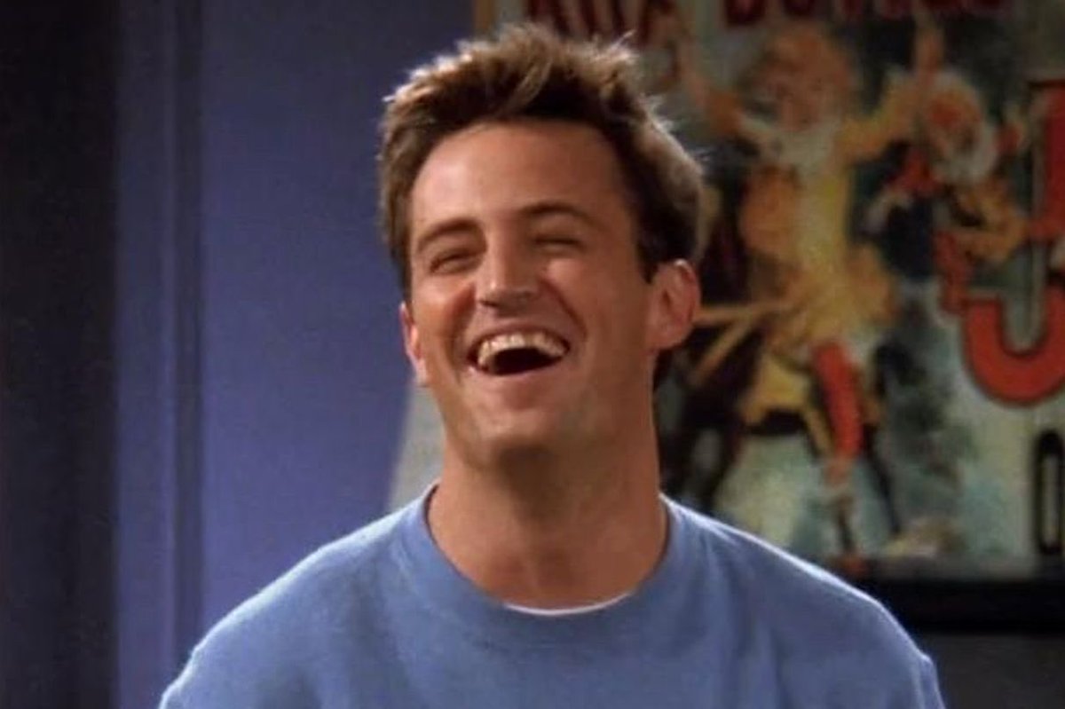 fullstackingles's tweet image. “Hi, I’m Chandler. I make jokes when I’m uncomfortable.”
RIP Matthew Perry, thank you for making us laugh infinitely.