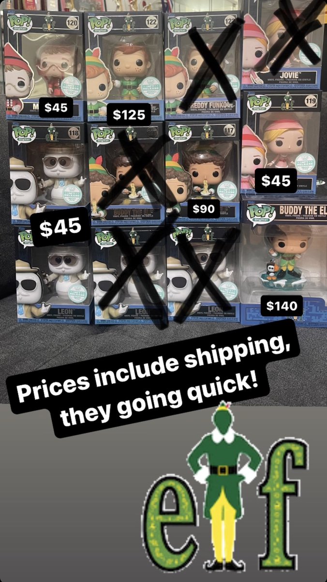 #FunkoNFT #Funkos #FunkosForTrade #FunkosForSale #ElfNFT #ElfFunko #Droppp #Funko #FunkoPOP