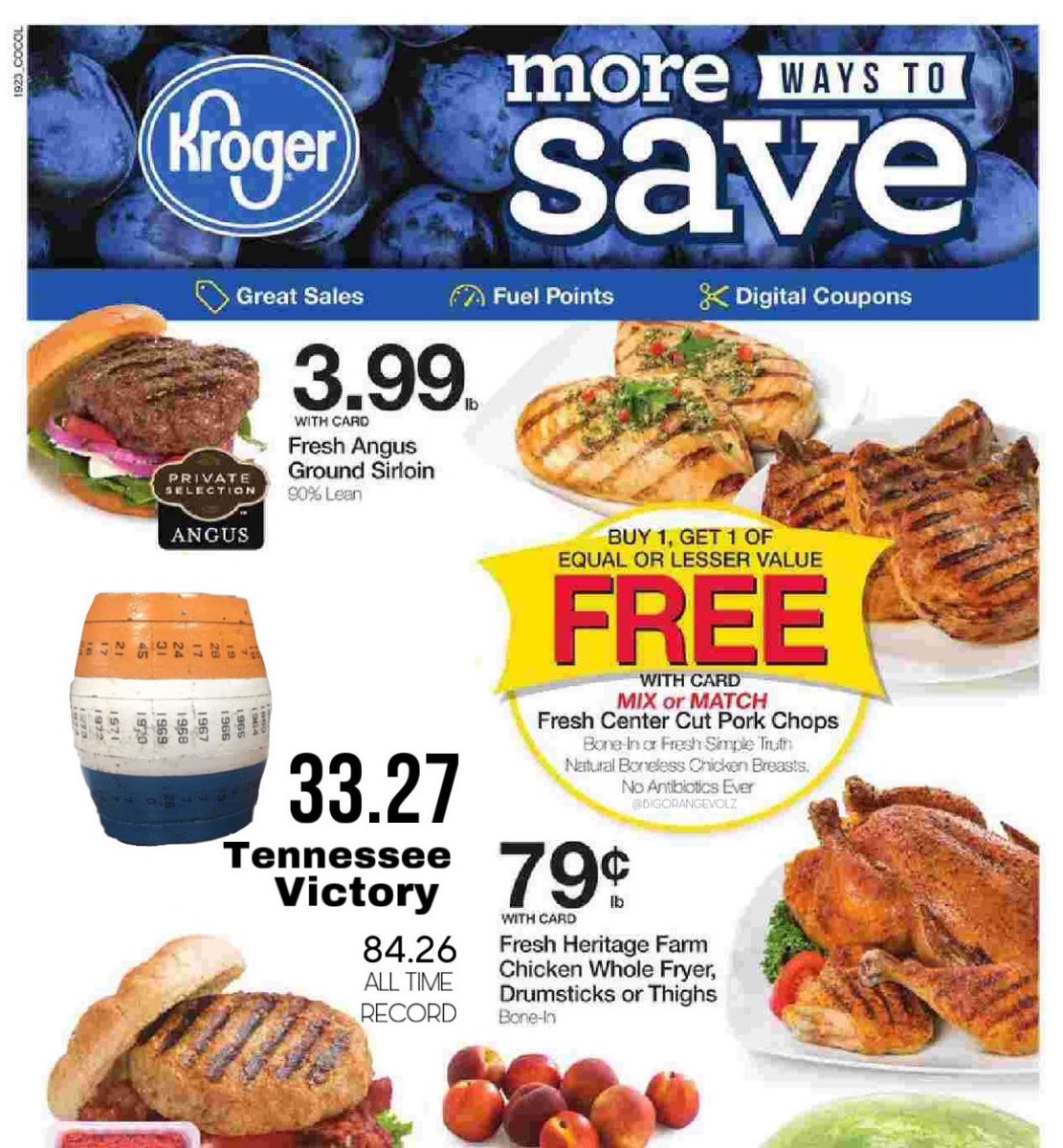 CousinShane (@bigorangevolz) on Twitter photo Kroger circular this week… Kroger circular this week…
