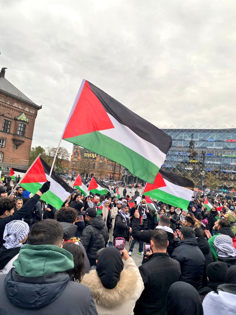 CtrlAltReel's tweet image. Solidaritet med Gaza i København 🇩🇰 Borgere samles for at vise deres støtte. #Gaza #København #Solidaritet 🇵🇸