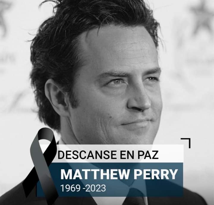 Se nos fue un Friends,murió Matthew Perry.
Descansa en Paz🙏🏻 #FriendsForever  #Friends #RestAndPeace