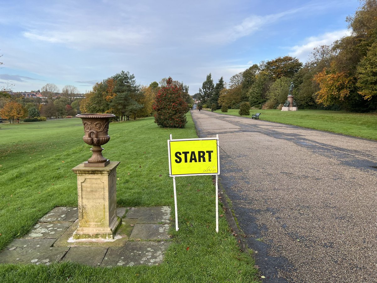 Course set up ✅ 
Course check ✅
Nice weather ✅
Spooky <a href="/juniorparkrunUK/">junior parkrun UK</a>’ers 🎃- Hopefully 🤞