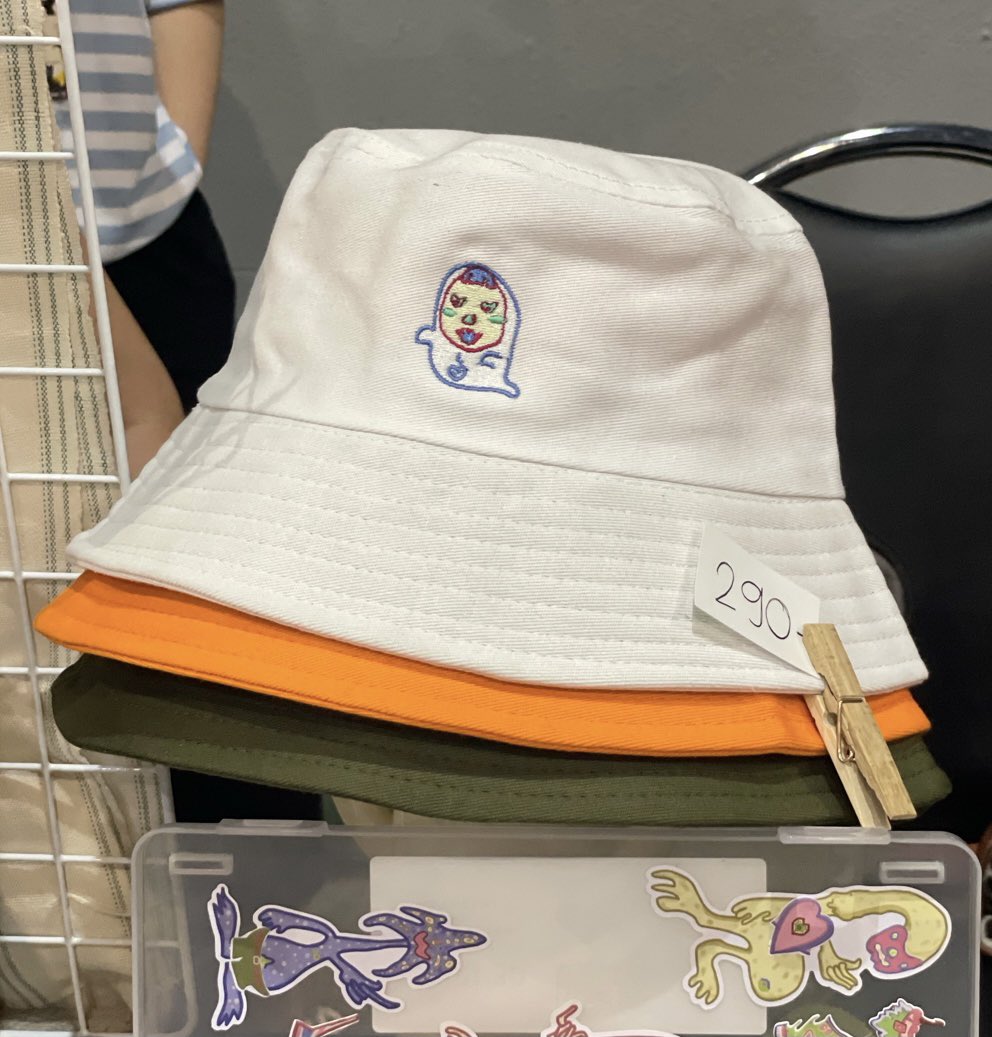 grmkgn's tweet photo. หมวกbaby! Ghost
มี3ลาย 4สี เบจ ขาว เขียวขี้ม้า ส้ม ดำ
มาเลือกดูกันได้น้า
📍บูธwaiitailaow | A56
#YOLOartmarket2023 https://t.co/eLhKaR57ya