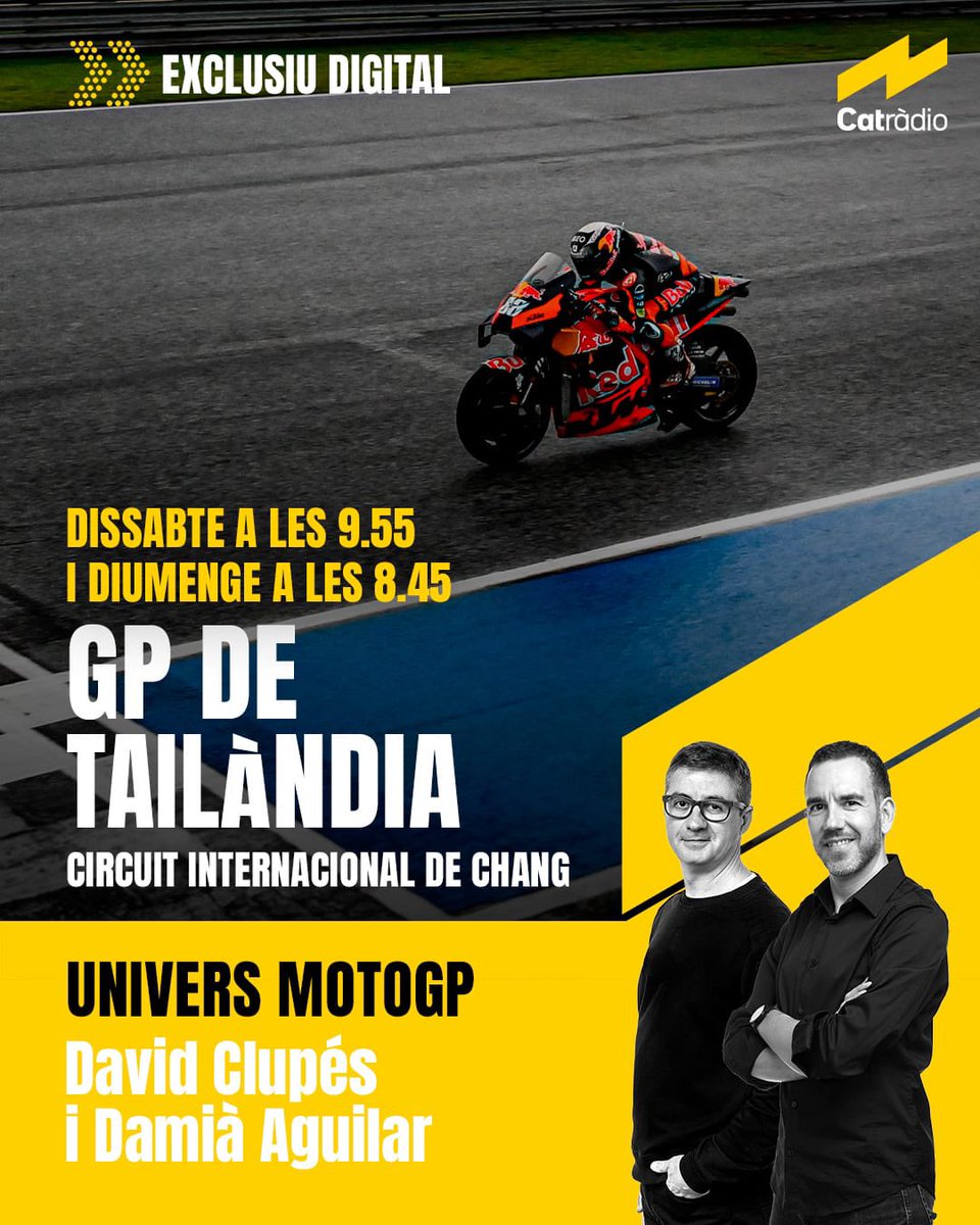 damCR's tweet photo. Escalfant motors
#UniversMotoGP #ThaiGP @motogp @totgira 
Recordeu que podeu sincronitzar l’àudio amb la tele https://t.co/Gy2krSfGOw