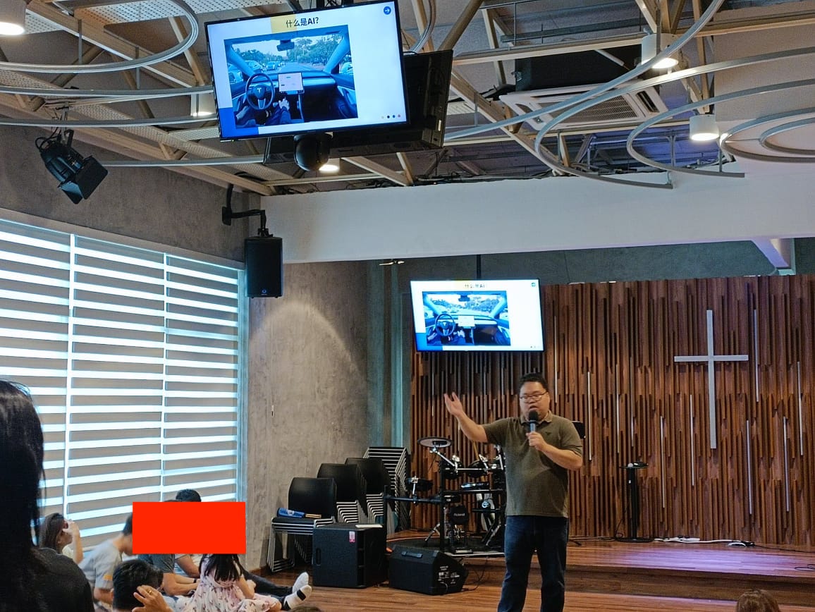 siekee_lau's tweet photo. I am glad to have the opportunity to share with my community about the development of AI and how we shall embrace and make full use of this technology https://t.co/p5DpxCGXU6
