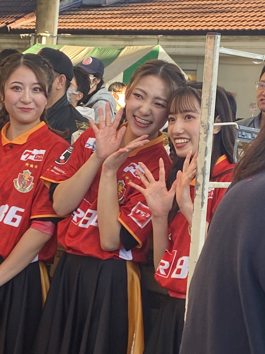 チアちゃん達ほんとに可愛い🥹🥹🥺大好き🫶
#grampus  #チアグランパス