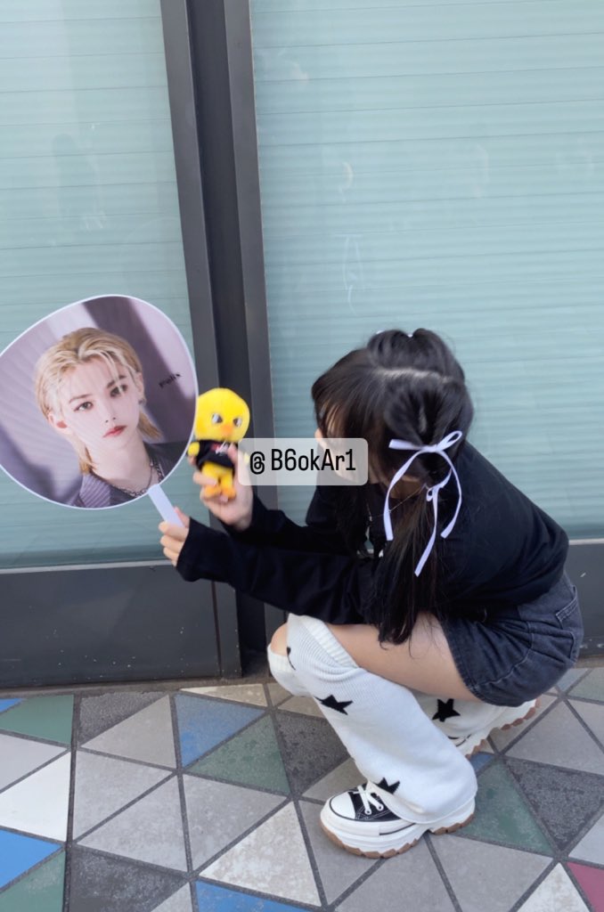 B6okAr1's tweet photo. 初東京 初ドームライブ わくわく🎀🤍🐣 https://t.co/YYBsMwtBRq