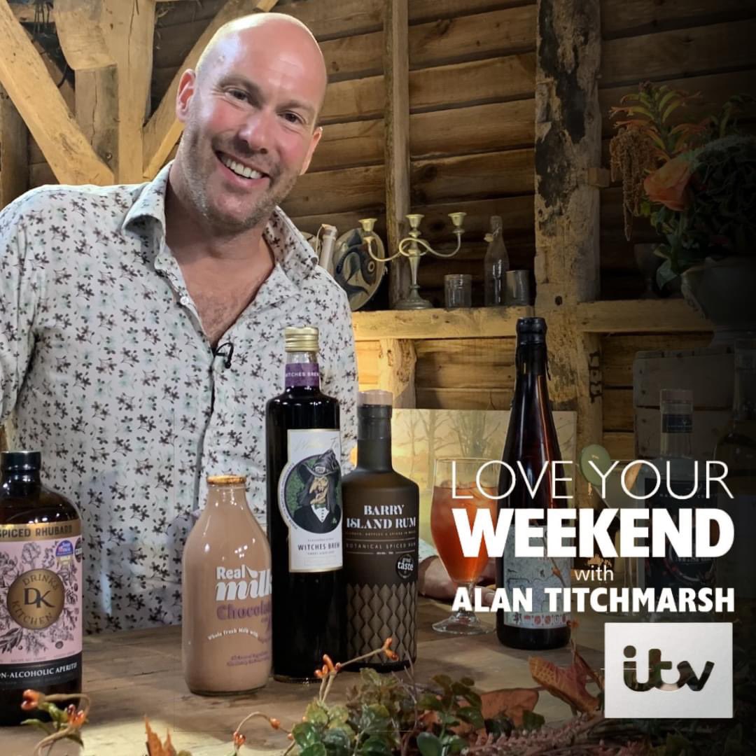 Very excited to see Barry Island Rum on the telly this morning! Tune in to Love Your Weekend on ITV to see what spooktacular cocktails Andy Clarke makes using our rum (and then maybe head to barryislandspirits.co and buy a bottle to try for yourself!)