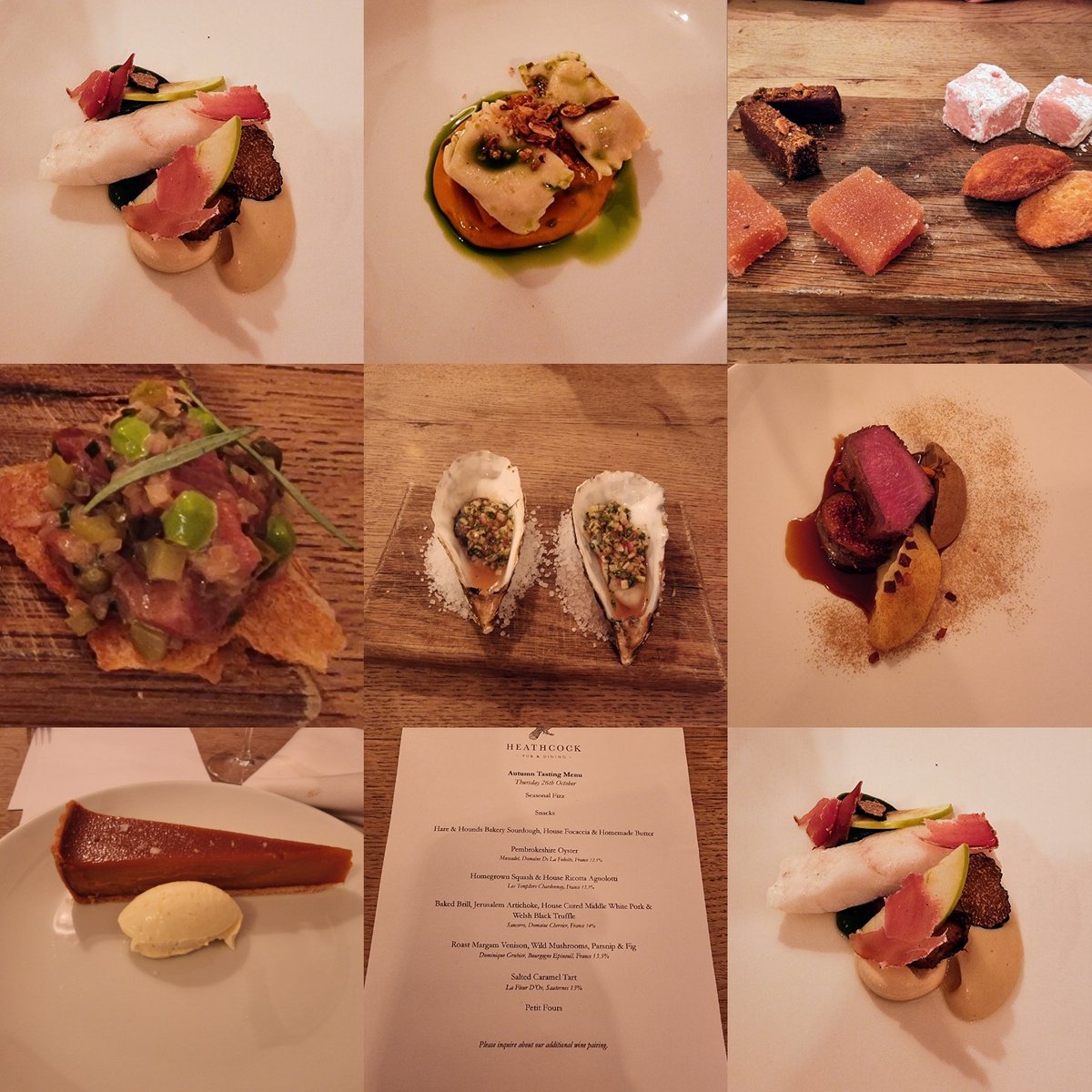 Latest post up on the blog takes a look at the recent Autumn tasting menu event at an old favourite, in the form of the Heathcock in Llandaff, Cardiff.
solicitingflavours.com/2023/10/29/aut…