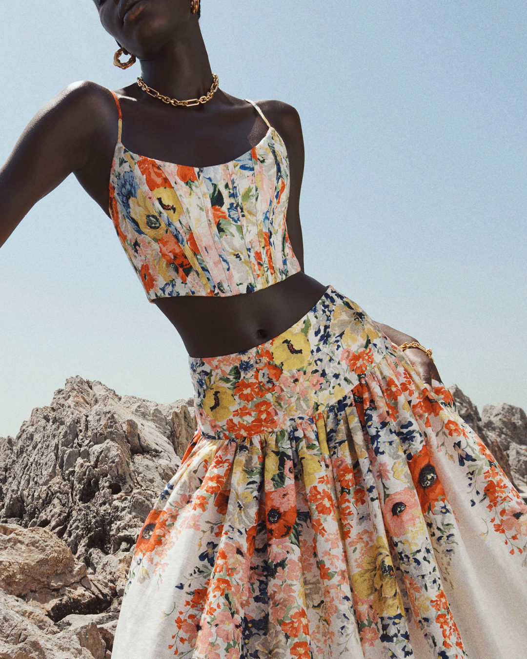 【BAON】Tour Summer Check Frill Midi Skirt ZIMMERMANN on X: 