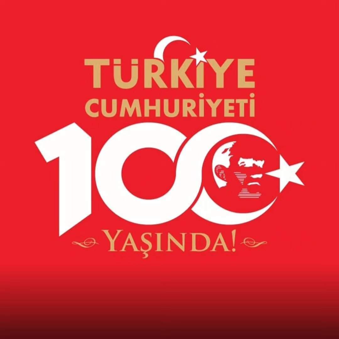 🇹🇷 Cumhuriyetimizin 100. yılı kutlu olsun.🇹🇷