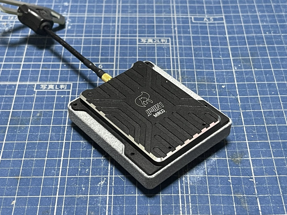 akatsuki310r's tweet image. 配線前ですが〜
こんなん作りました〜✨
JP4in1 micro モジュールケース
#jumper
#multiprotocol