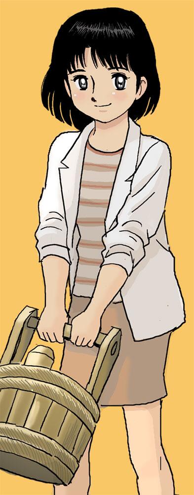 「」|おてんば丼のイラスト