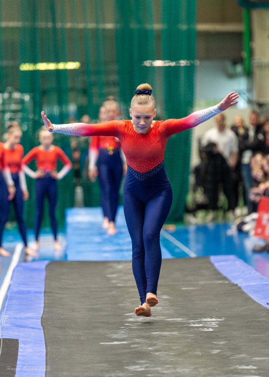 Terveiset HIFK Gymnasticsin ensimmäisistä TeamGym-kisoista Liikuntamyllystä!