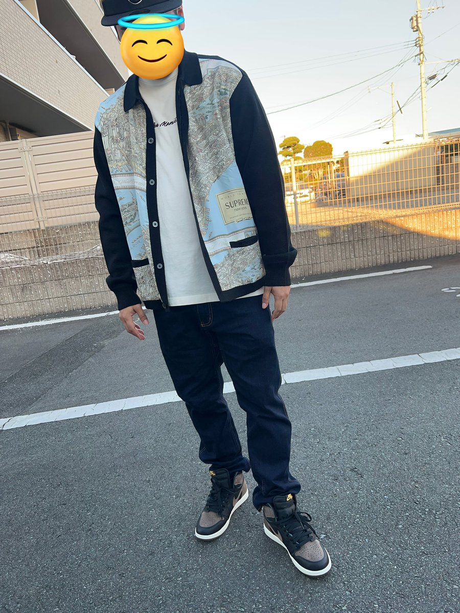 Supreme Silk Map Cardigan カーディガン シルク マップ Supreme Silk Map Cardigan カーディガン シルク マップ