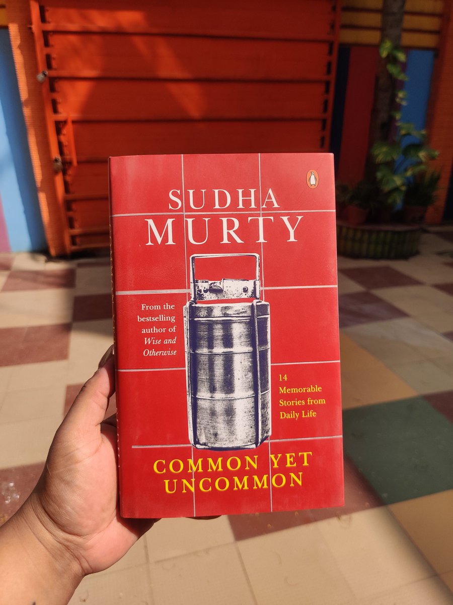 StorytellerKol's tweet photo. #SundayMorningRead
Written in Sudha Murty's inimitable style, 'Common Yet Uncommon' is a heartwarming picture of everyday life and the foibles and quirks of ordinary people. Their stories are tales of unvarnished humans, with faults and big hearts.
Shipping wherever you read! https://t.co/HNscwJGSNj