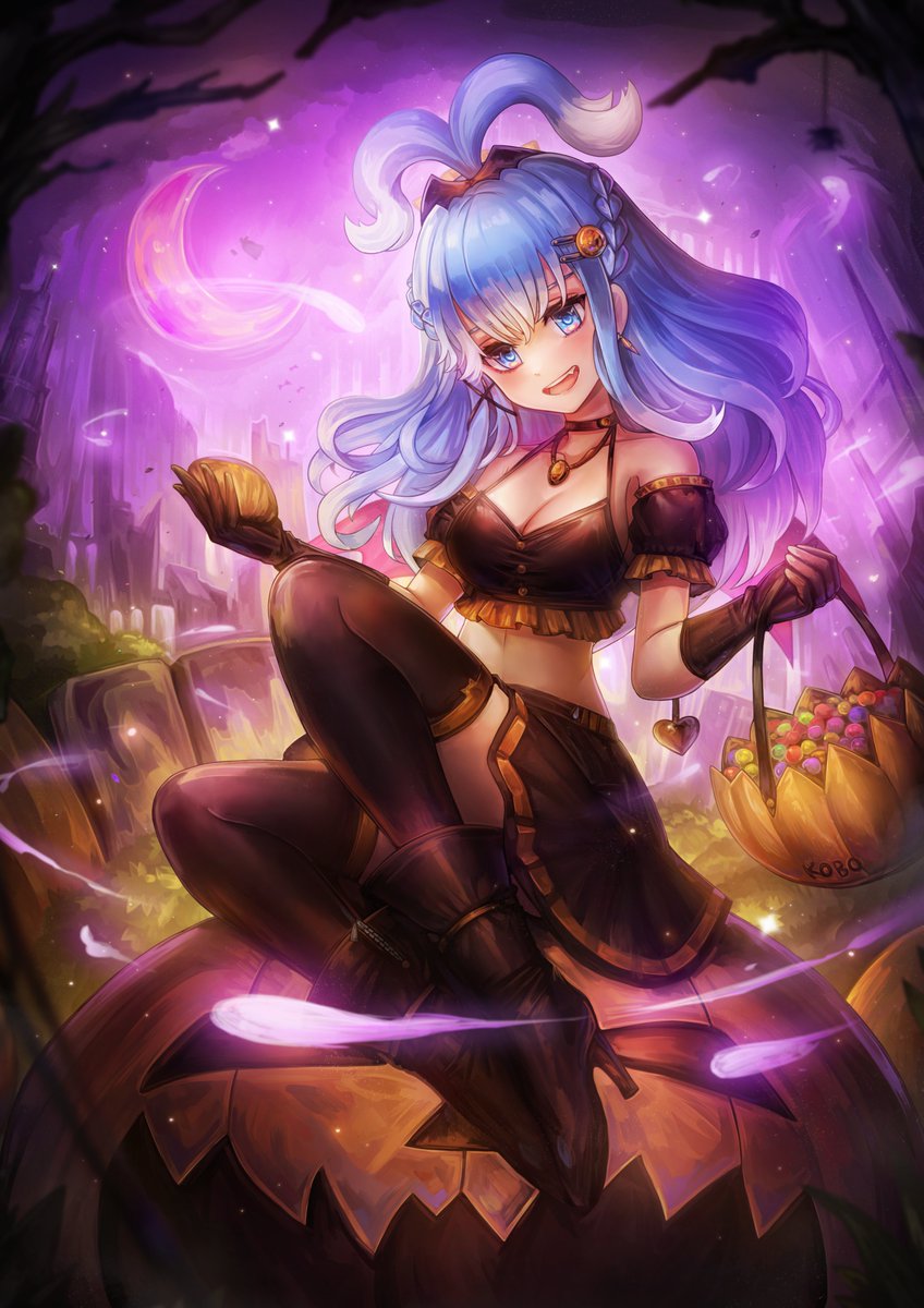 🎃トリック・オア・トリート🎃
ハロウィン衣装のKoboちゃんを描きました。
#hololive
#AeruSeni
#KoboKanaeru
#Halloween2023
#ハロウィンイラスト