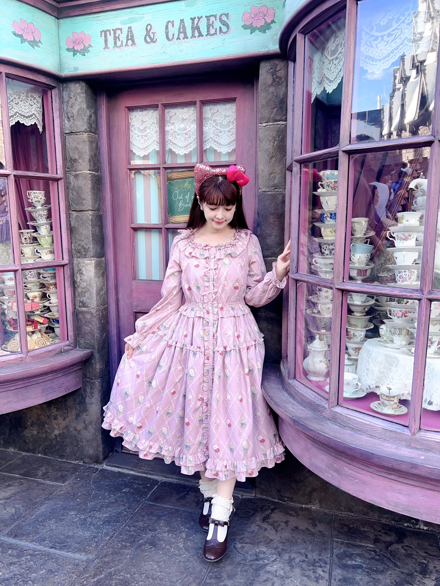 【美品】メロディバスケット×青木美沙子 Rose Princess カチューシャ melody basket 青木美沙子ちゃんコラボ フルセット 美品】メロディ