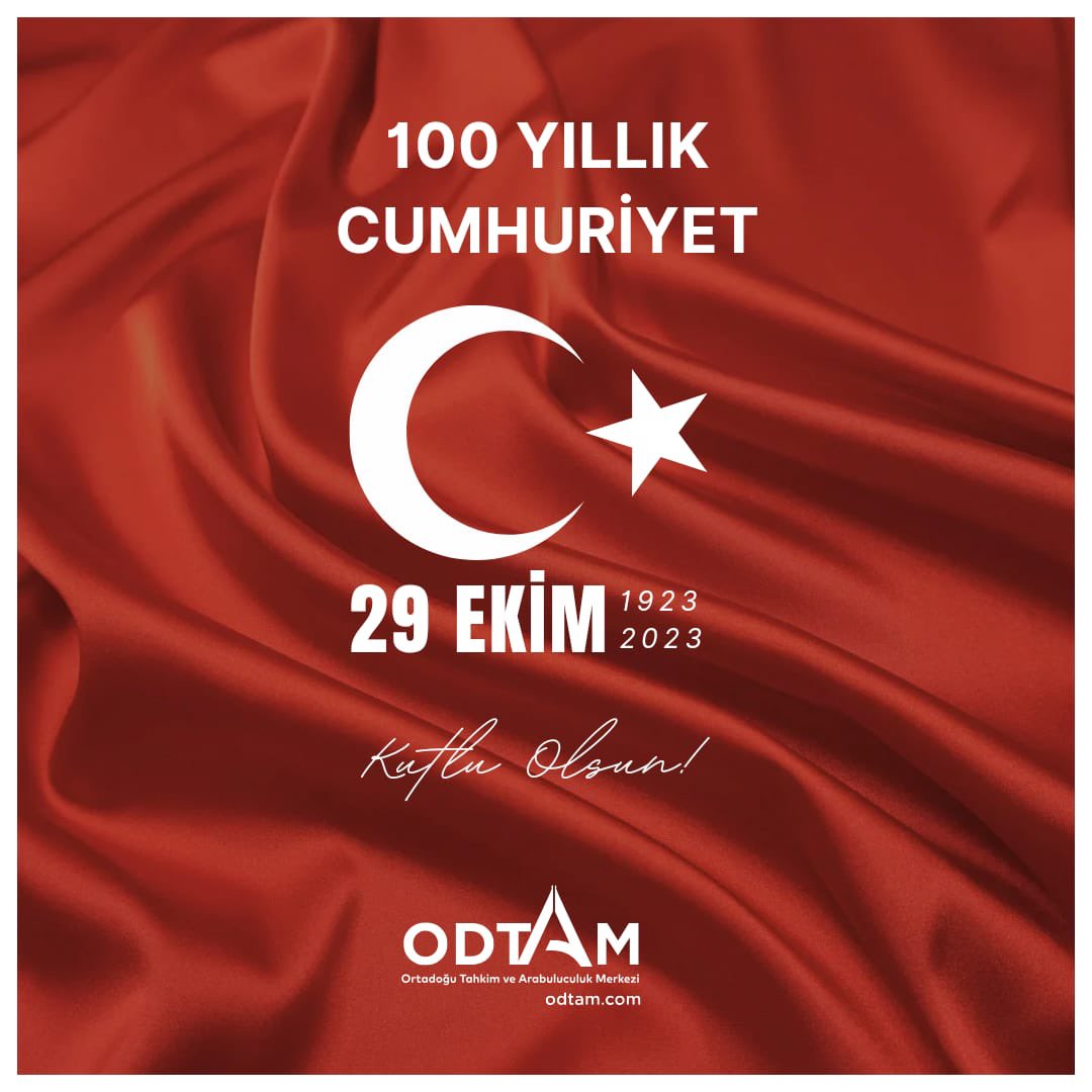 Cumhuriyetimizin 100. Yılını gururla kutluyoruz.. 
Nicelerini yaşamak dileğiyle….
#100YAŞINDA