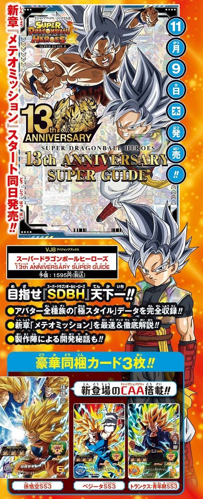 Super Dragon Ball Heroes 13th Anniversary Super Guide