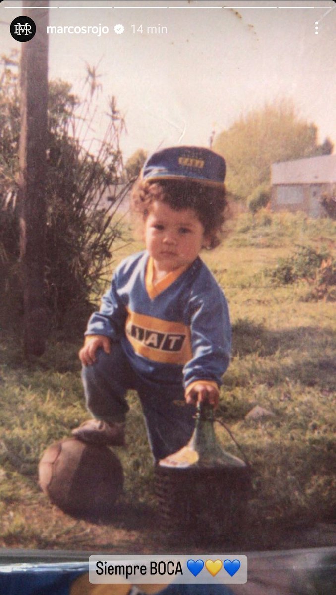 BocaJrsSports's tweet photo. "SIEMPRE BOCA"

Firma: Marcos Rojo ✍️ https://t.co/pP7un2rxqA