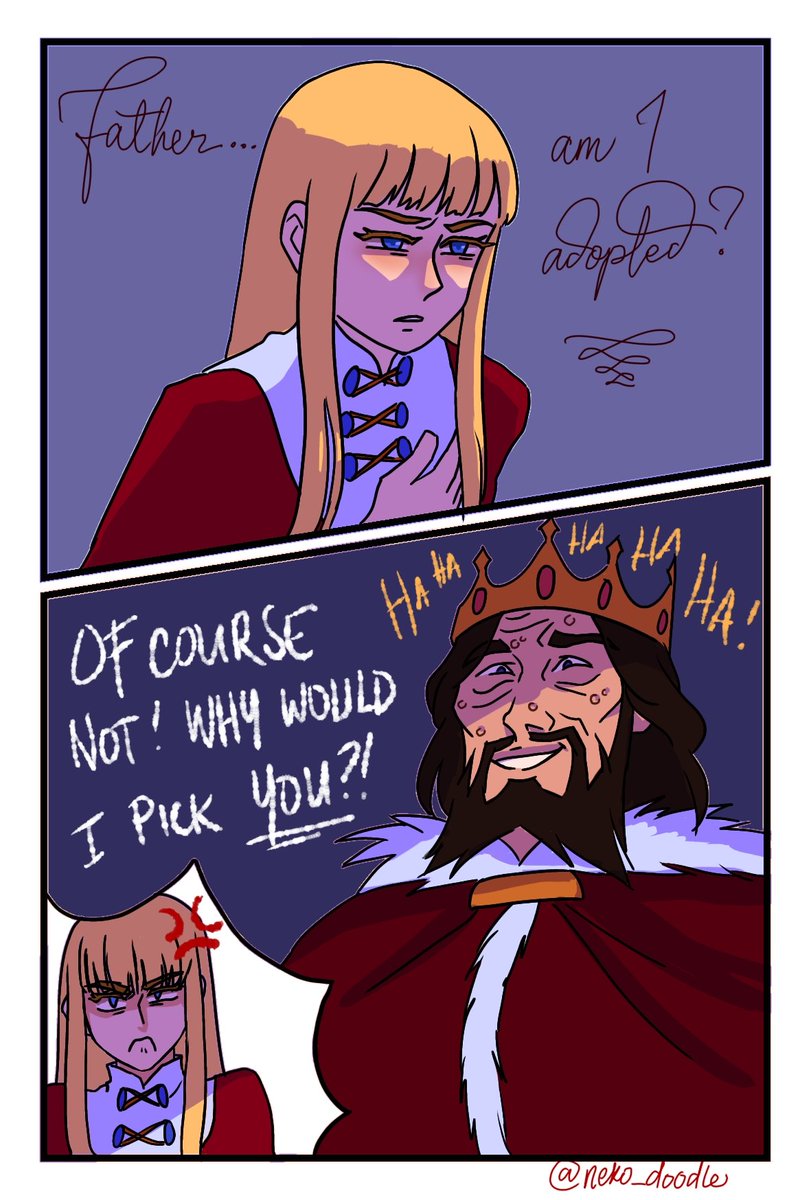 neko_doodle's tweet photo. He'll choose someone better 🤣😂
#vinlandsaga
#VINLAND_SAGA
#canute
#sweyn https://t.co/rhQ0URLOM5