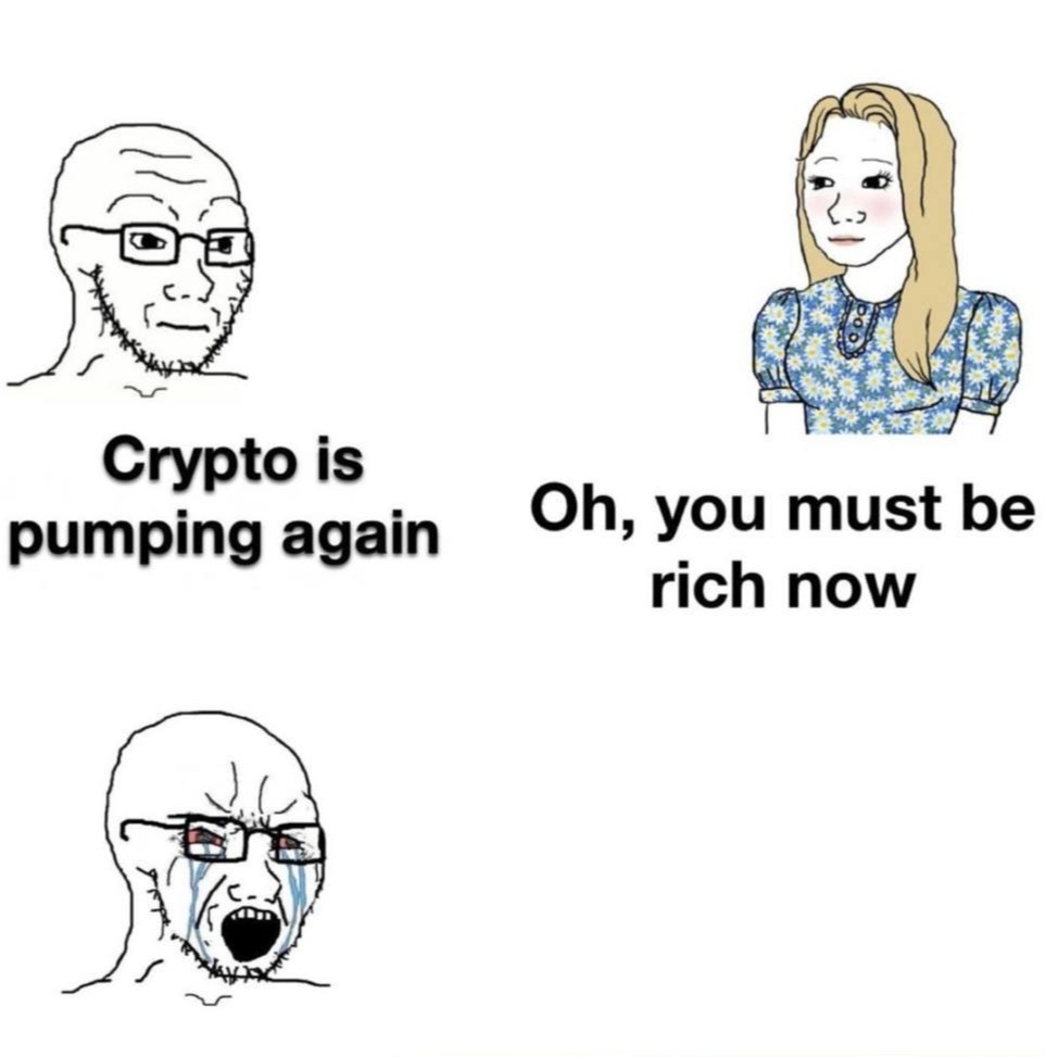 Are we rich yet? 😆 #ThemCryptoFeels
