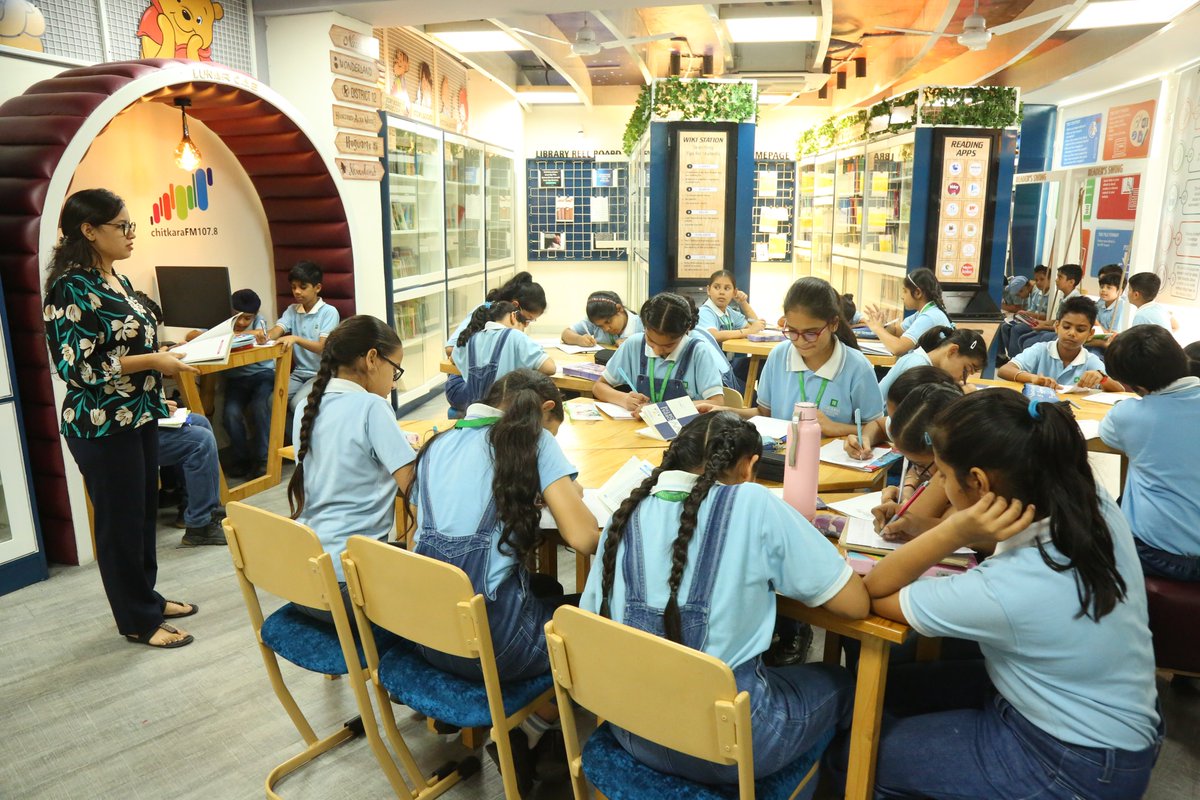 chitkara_school's tweet photo. Chitkara International School, Chandigarh conducts an engaging and illuminating activity viz. “Word Riddle & Puzzle Solving” by Office of Library Affairs
#CIS #libraryactivity #activity #students #wordriddles #puzzle #knowledge #Learning #ChitkaraInternationalSchool https://t.co/HLKYDrYAyW