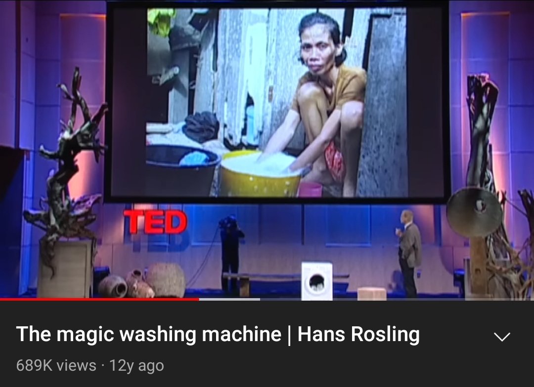 PSA: Watch this for a profound shift in perspective. 'The Magic Washing Machine' youtu.be/BZoKfap4g4w?si… RIP @HansRosling ❤