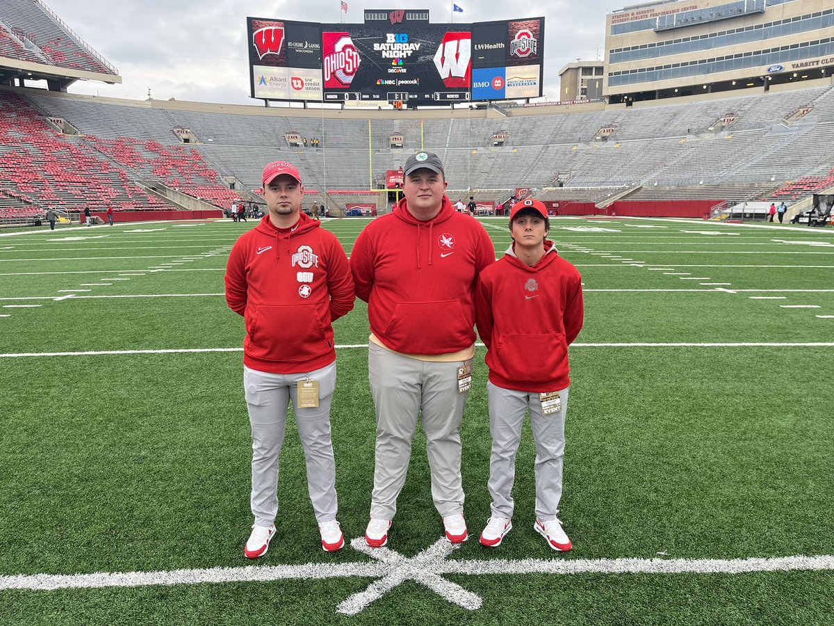 OSUFBVideo's tweet photo. Another tough road dub… best thing about being 8-0?!?! #gobucks https://t.co/Vnf95x2Qly