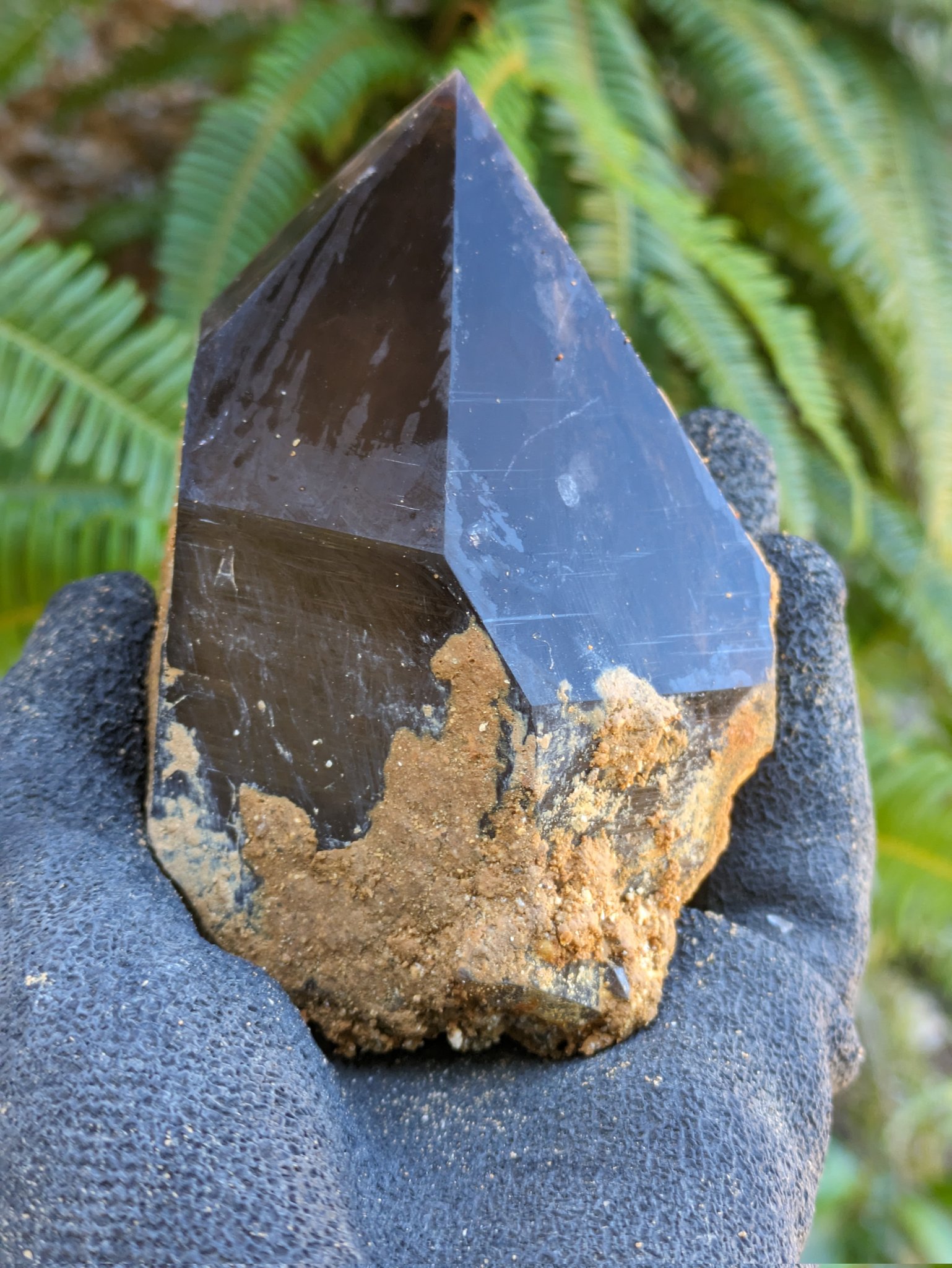 取り置き中夢園 静岡水晶12.05mm③ 鉱山は閉山しています。個性あ