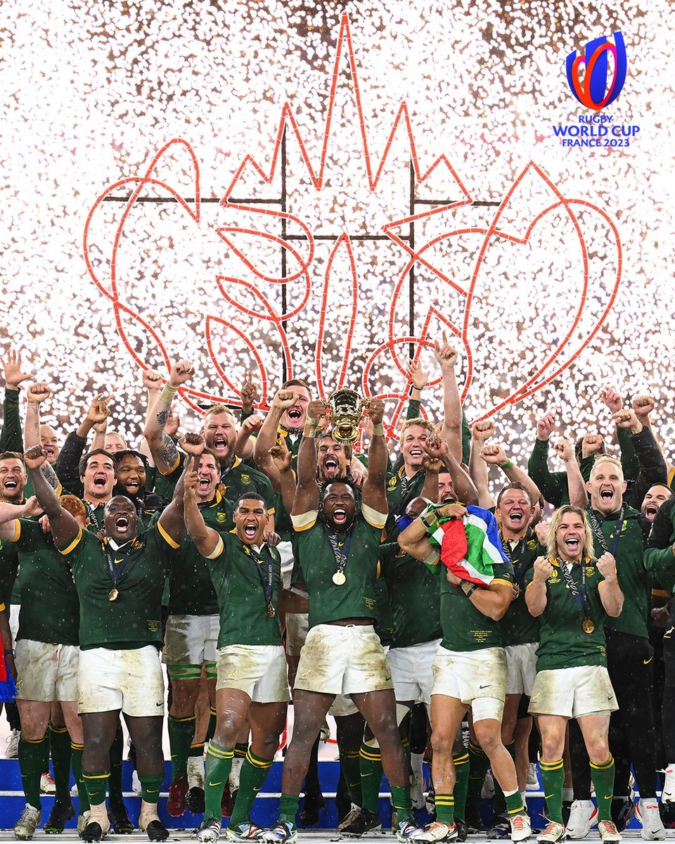 Congratulations to the bokke!!!❤️🙏🇿🇦#worldcupchampions