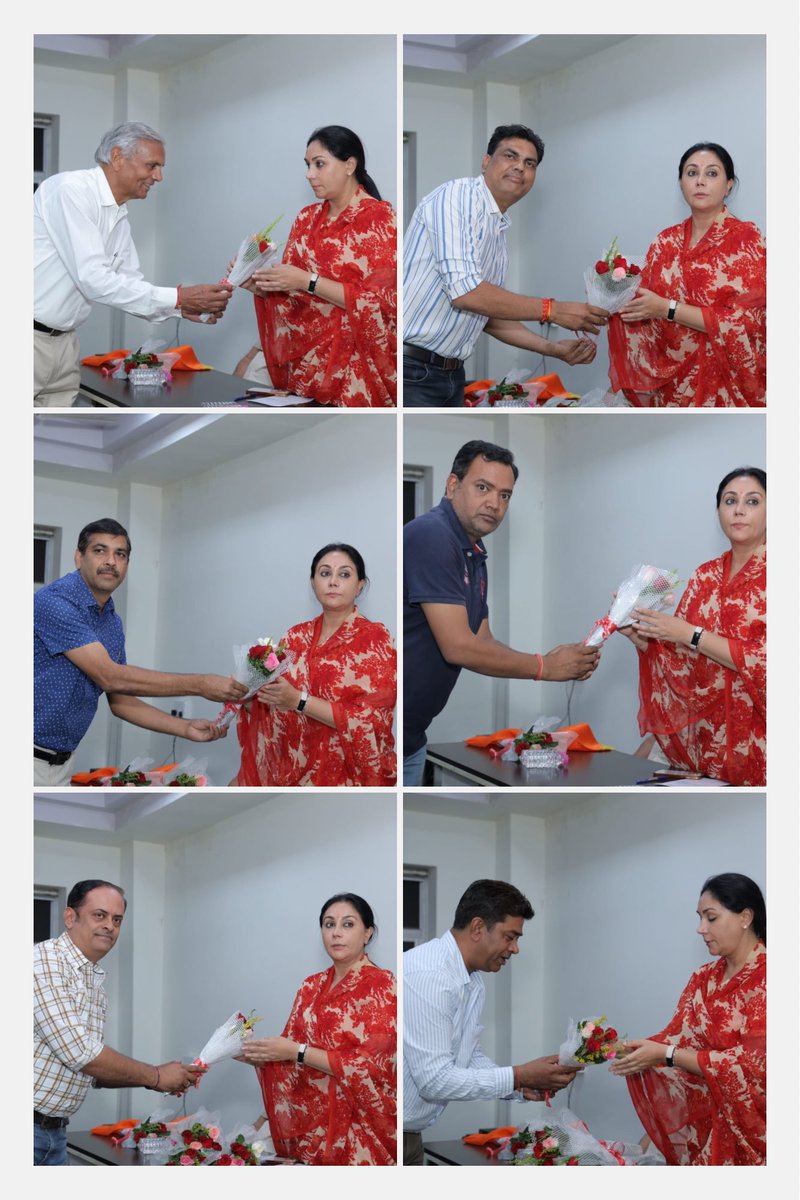 BJP candidate @KumariDiya, representing Vidyadhar Nagar Constituency, paid a visit to VKIA as part of her election campaign. She had a productive discussion with industry stakeholders and pledged to address their concerns. #VidyadharNagar  #VKIA