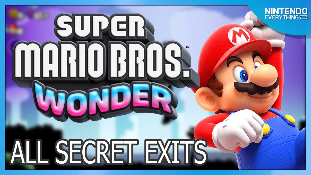 Mario Bros. Wonder - All secret exits
