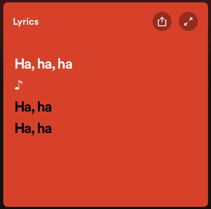 Угадай известную песню по словам.