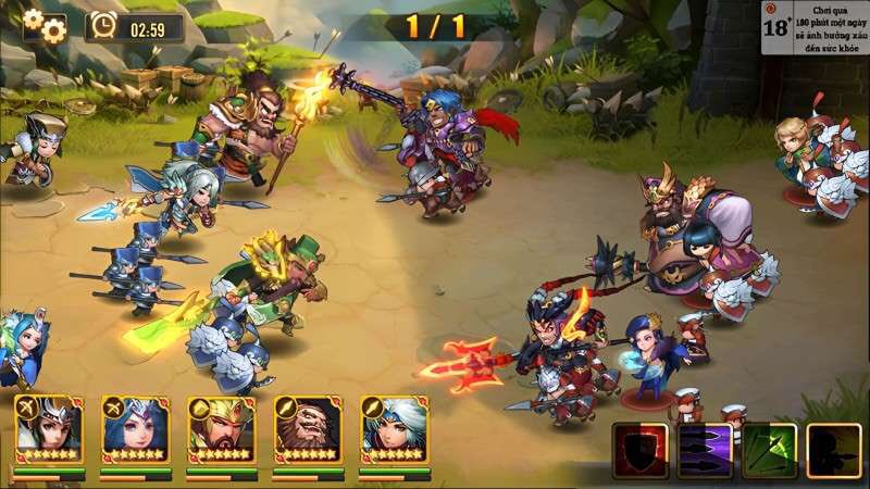 phongsu_game's tweet photo. Tương tự như các sản phẩm trước, đặc trưng của Tam Quốc là đồ họa mang phong cách chibi nhưng nhân vật vẫn cực ngầu, tạo hình phù hợp, kèm theo hiệu ứng âm thanh vui tai, bố cục gọn gàng.
#Game #gamemobile #gameclient #gamer https://t.co/ImnwNkbUlp