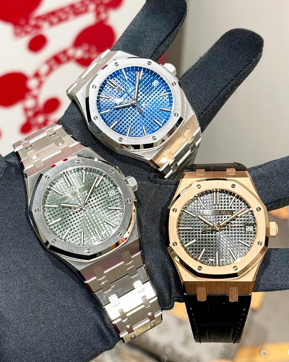 _Glint_'s tweet photo. AUDEMARS PIGUET
ROYAL OAK
15510OR.OO.D002CR.02“New Stock"
15510ST.OO.1320ST.09
15503BC.OO.1220BC.01
《15510OR》2023年モデルの入荷となります✨
#15510OR
#15510ST
#15503BC
#AUDEMARSPIGUET
#ROYALOAK
#ROYALOAK15510
#ROYALOAK15503
#オーデマピゲ
#ロイヤルオーク https://t.co/p4uyubQa9J