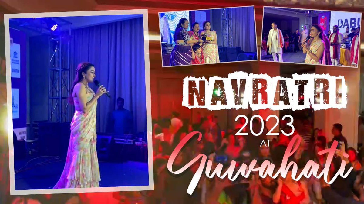 Incase you missed… Navratri 2023 celebration at #Guwahati youtu.be/UDfE6ano9kk?si…